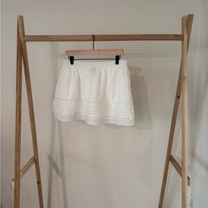 Urban Outfitters White Mini Skirt